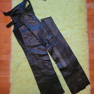 Womens Harley Davidson Chaps Black